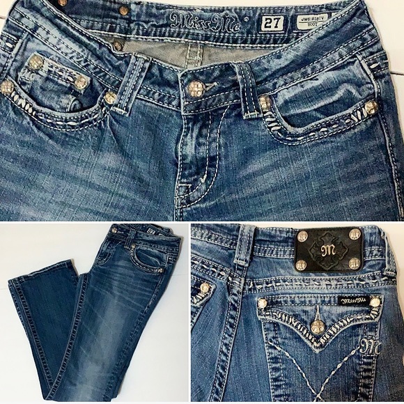 Miss Me Denim - Miss Me™️♥️ Bootcut Jeans w Bling.